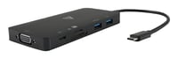 V7 UCMINIDOCK-ALTHV base para portátil y replicador de puertos Alámbrico