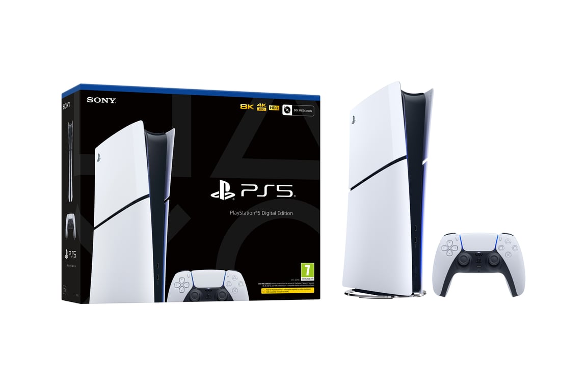 Sony Support vertical pour PS5 Slim - Accessoires gaming