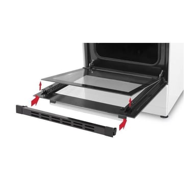 Cuisinière vitrocéramique Électrique 48L OCEANIC 50cm, CV5050W8