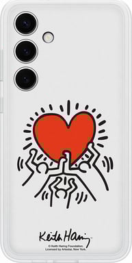 Cover Flipsuit per Samsung S24 Plus personalizzabile Keith Haring
