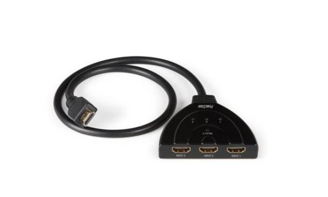 Fonestar FO-373 câble HDMI 0,5 m HDMI Type A (Standard) 3 x HDMI Type A (Standard) Noir