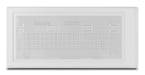 NOX Hummer NXHUMMERAEROWH unité centrale Midi Tower Blanc
