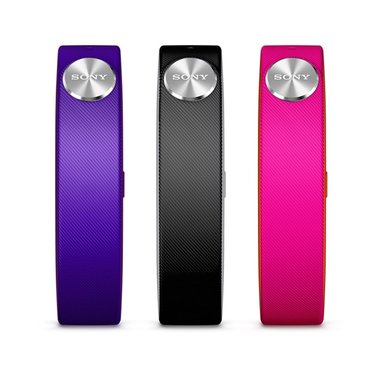 Bracelets en silicone pour SmartBand SWR110 Sony Pack de 3 Jaune Taille