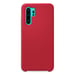 Coque silicone unie Soft Touch Rouge compatible Huawei P30 Pro