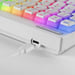 Mars Gaming MKCLOUDWBFR clavier Jouer USB + Bluetooth AZERTY Français Blanc