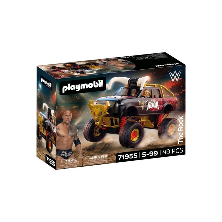 PLAYMOBIL 71955 WWE Le Monster Truck de The Rock - vue 2