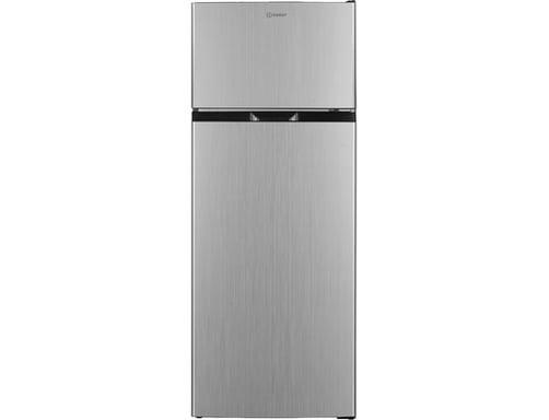 Frigorifero combinato Indesit I55T0 412S 2 porte libero 206 L inox, congelatore 4*, 40 dB, classe E