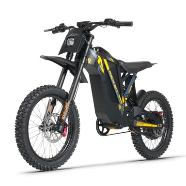 Moto tout-terrain électrique RICH BIT V9 Ultra, batterie 48 V 20 Ah, suspension intégrale, pneus tout-terrain 17 pouces
