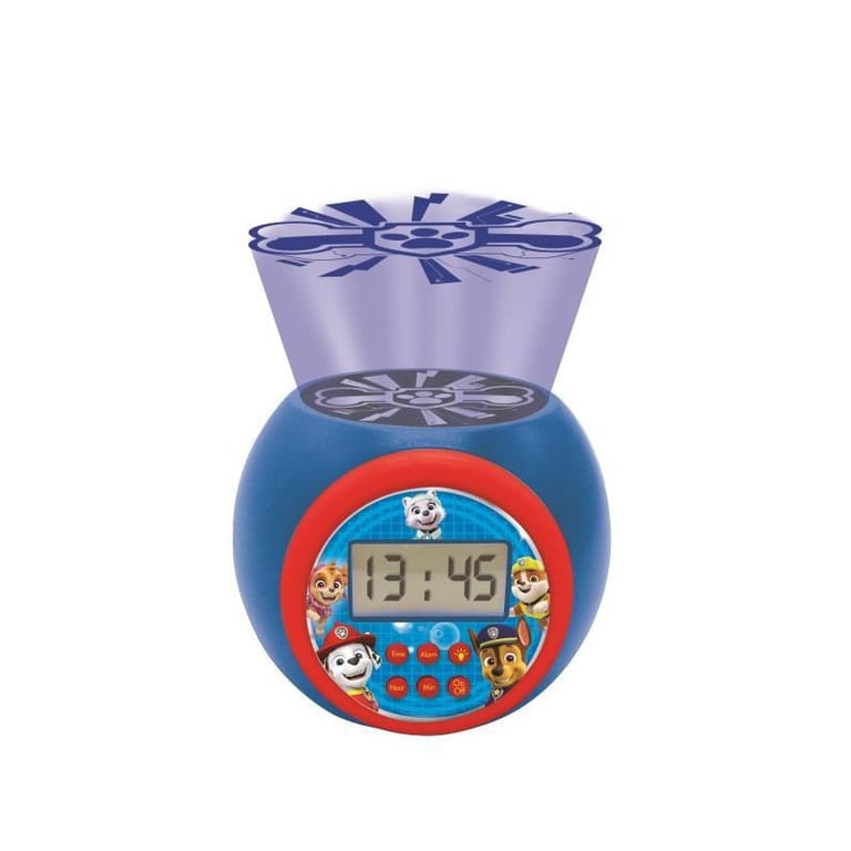PAT PATROUILLE Reveil projecteur fonction minuteur LEXIBOOK - Neuf