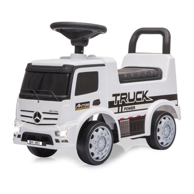 Auto Spinta Mercedes-Benz Antos Bianca per Bambini