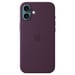 Apple Coque en silicone avec MagSafe pour iPhone 16 Plus - Prune Apple (brand) iPhone 16 Plus