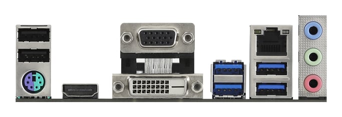 Asrock A520M-HDV Emplacement AM4 micro ATX