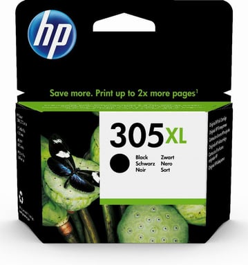 Cartucho de tinta original HP 305XL de alta capacidad negro