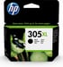 Cartucho de tinta original HP 305XL de alta capacidad negro