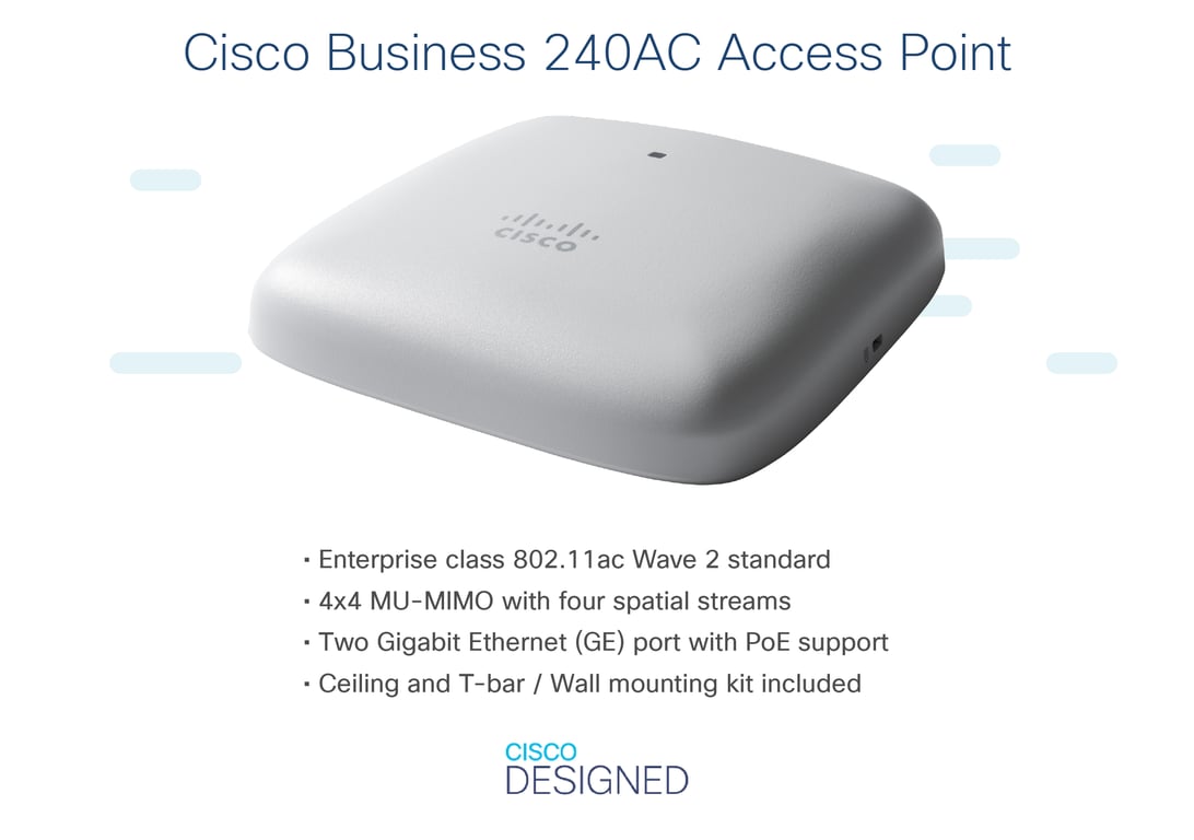 Cisco CBW240 CBW240AC E - vue 4