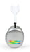 Gembird BHP-LED-02-W casque Sans fil Arceau Appels/Musique Bluetooth Blanc