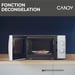 Microondas CANDY CMW20SMW 700W - 20 L - Blanco