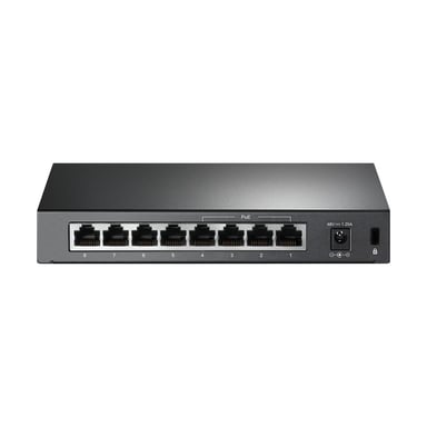 TP-Link TL-SF1008P No administrado Fast Ethernet (10/100) Energía sobre Ethernet (PoE) Negro