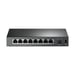 TP-Link TL-SF1008P No administrado Fast Ethernet (10/100) Energía sobre Ethernet (PoE) Negro
