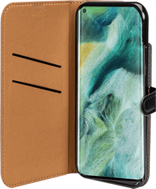 Custodia per Oppo Find X3 Neo Folio Wallet con linguetta magnetica