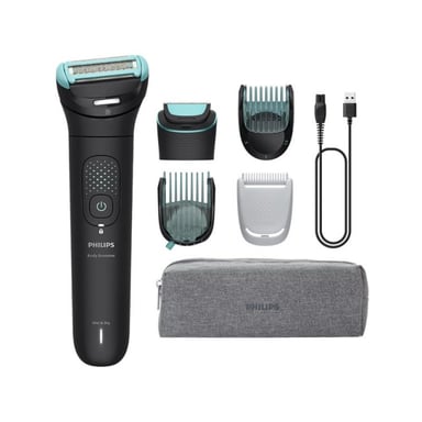 Philips 7000 series Body Groomer BG7470/15 Tête flexible 2D, système de coupe/rasage double - Neuf