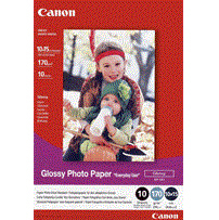 Papel fotográfico satinado Canon GP-501 de 10 × 15 cm (4 × 6 pulg.) - 100 hojas