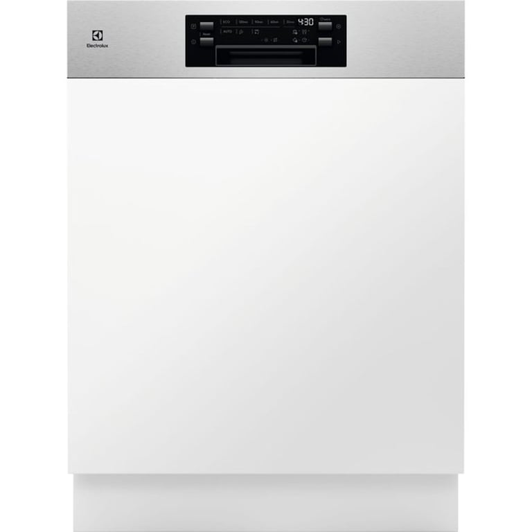 Lave vaisselle semi encastrable ELECTROLUX E62ID221SX 14 couverts Inverter L60cm tiroir à couverts 42 dB - vue 1