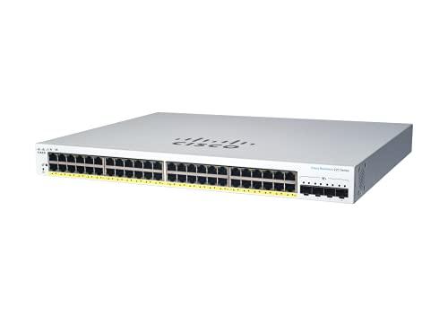 Cisco CBS220 48T 4X EU commutateur réseau Géré L2 Gigabit Ethernet 101001000 Neuf - vue 3
