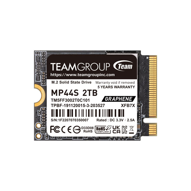 Team Group Team Group MP44S SSD PCIe 4.0 x4 NVMe .2 2230 Neuf - vue 4