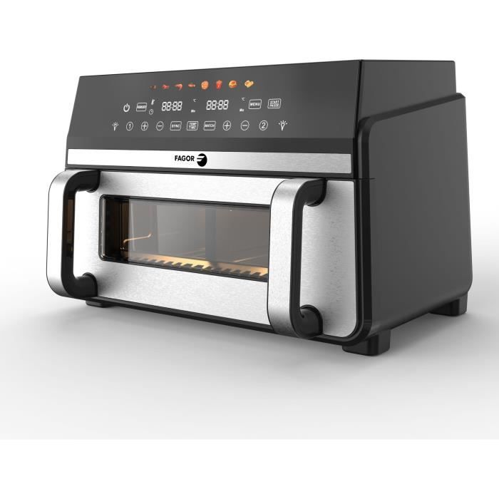 Friteuse sans huile FAGOR Airfryer FG10AF Capacité Double cuves Séparateur amovible - vue 5