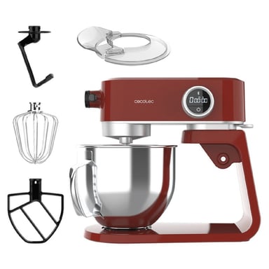 CECOTEC 04170 - Planetaria Impastatrice Twist&Fusion 4000 Luxury Red