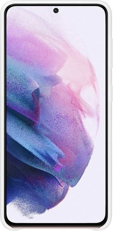 Custodia con display LED bianco per Samsung G S21 5G