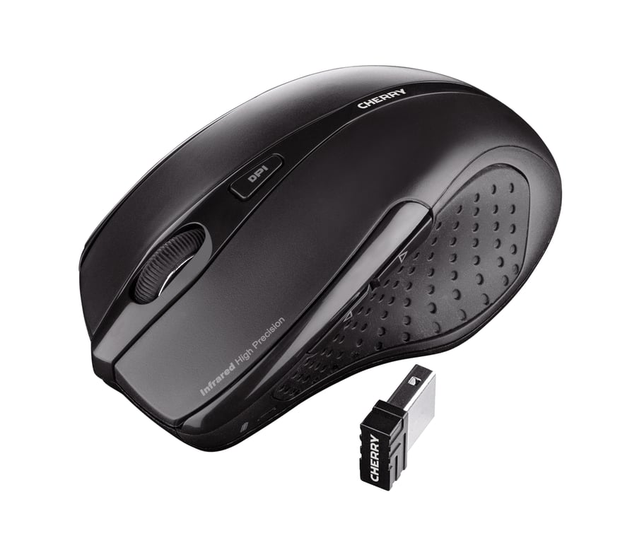 Souris Cherry MW 3000 – Sans Fil Ergonomique 2,4 GHz, 6 Touches - vue 3