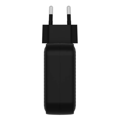 HYPER HJ1003BKWWGL cargador de dispositivo móvil Portátil, Smartphone, Tableta Negro Corriente alterna Carga rápida Interior