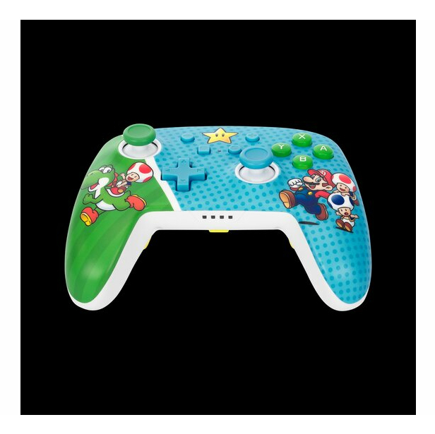 PowerA Manette sans Fil améliorée pour Nintendo Switch modèle OLED et Switch Lite Accessoire de Jeu Manette de Jeu Manette Gaming Manette Bluetooth sous Licence Officielle Mario: Super Star - vue 3
