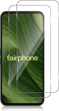 Protection d'écran vitre Fairphone 6 5G Film Verre trempé - Tempered glass (Deux unités)