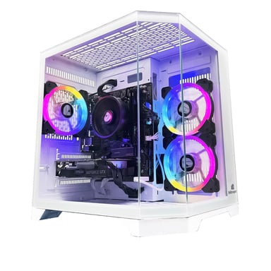 PC Gaming NitroPC Pro All-Round Plus · FPS144 · 1440p Alto · R7 5700X + RTX 5060, RAM 16GB, M.2 1TB, Windows 11, WiFi, Blanco