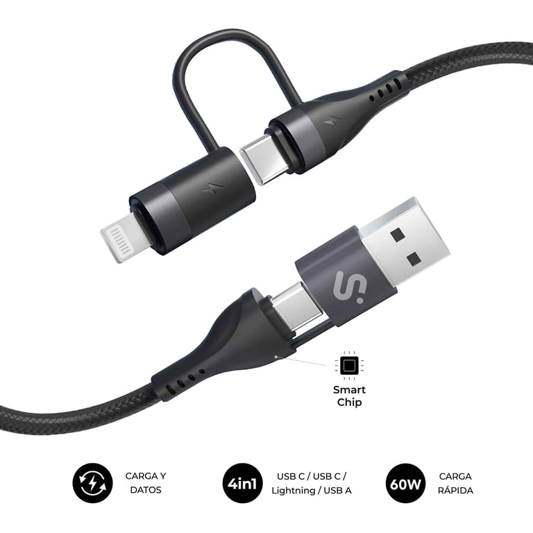 Subblim Câble Hdmi Subcab-4in101