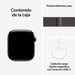 Watch Series 11 (2025) GPS + Cellulaire Boitier de 46mm en Titane Ardoise avec bracelet milanais, Noir - M/L