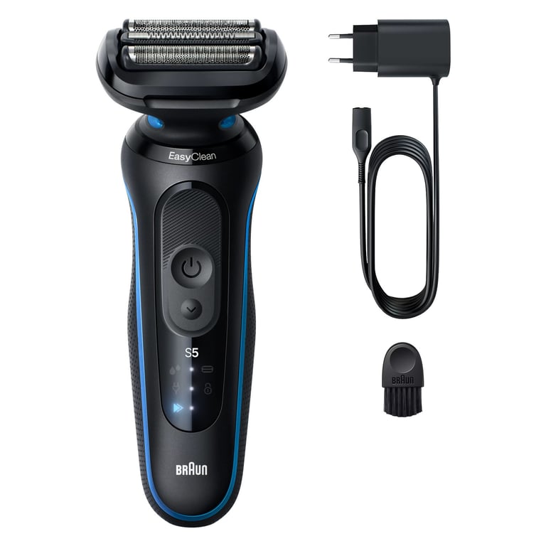 Rasoir Électrique Braun Series 5 52-B1000s – 3 Lames, 50 min Autonomie - vue 4