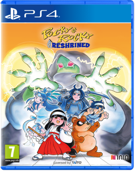 Pocky & Rocky Reshrined PS4 Jeu d'aventure A télécharger