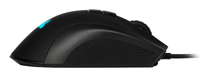 Corsair IRONCLAW RGB USB Tipo-A 18000 DPI ratón para diestros