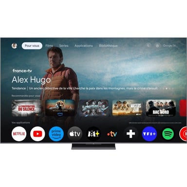 TCL 65C81K TV QLED 65'' 4K Ultra HD Smart Noir