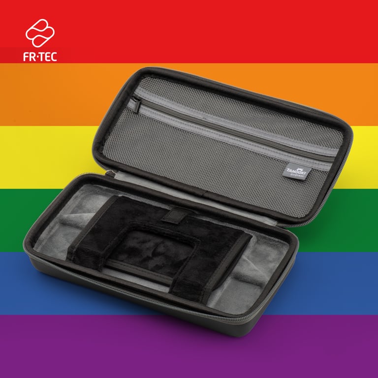 Fr Tec Tanooki Pride Étui De Transport Pour Nintendo Switch Design Révolutionnaire Odeur De Fruits Tropicaux Espace Spécial Pour Les Jeux - vue 3