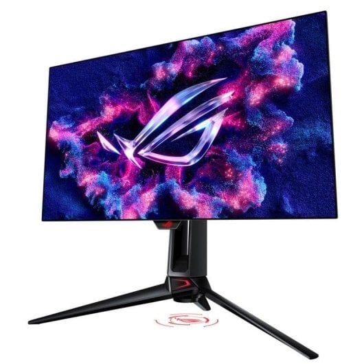 ASUS Moniteur de Jeu ROG Swift OLED PG27AQDP 27 Pouces WOLED 480 Hz 0 03 ms Compatible G Sync® dissipateur Thermique personnalisé OLED Care+ Assistant AI luminosité Uniforme DCI P3 à 99 - vue 4