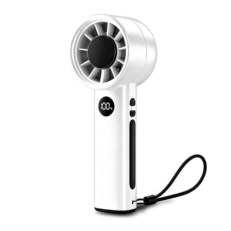 Ventilateur portable URBAN FACTORY RPF10UF rechargeable 100 vitesses Écran numérique Neuf