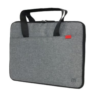 Borsa per laptop e tablet 12,5-14'' Custodia con manici retrattili e 2 tasche Copertura compatibile con MacBook Air/Pro 13.3'' Grigio/Nero