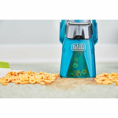 Black & Decker BHSB315J-QW aspirateur de table Bleu, Gris Sans sac