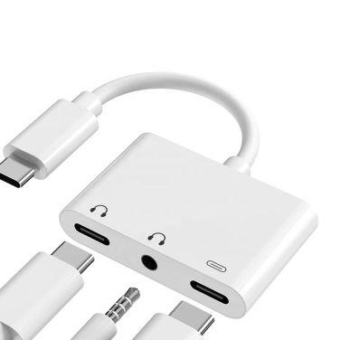 CONNECTLAND Adaptateur USB 3.0 Type C vers Jack 3 5mm USB A et Type C Neuf