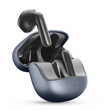 Cellularline Call Purely Écouteurs Bluetooth avec boîtier de recharge et fonction ENC